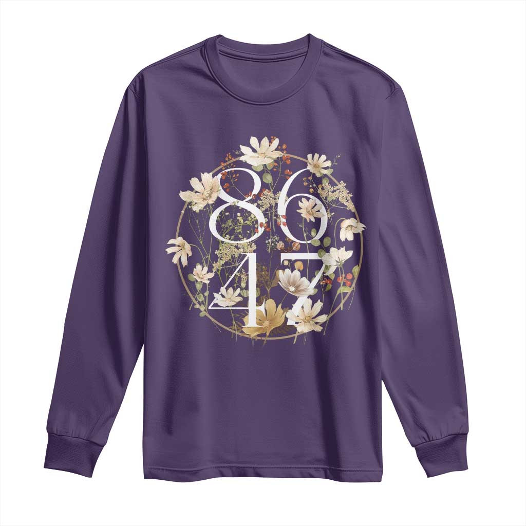 Retro 8647 Long Sleeve Shirt Subtle FDT Wild Flower Aesthetic - Wonder Print Shop