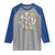 Retro 8647 Raglan Shirt Subtle FDT Wild Flower Aesthetic - Wonder Print Shop