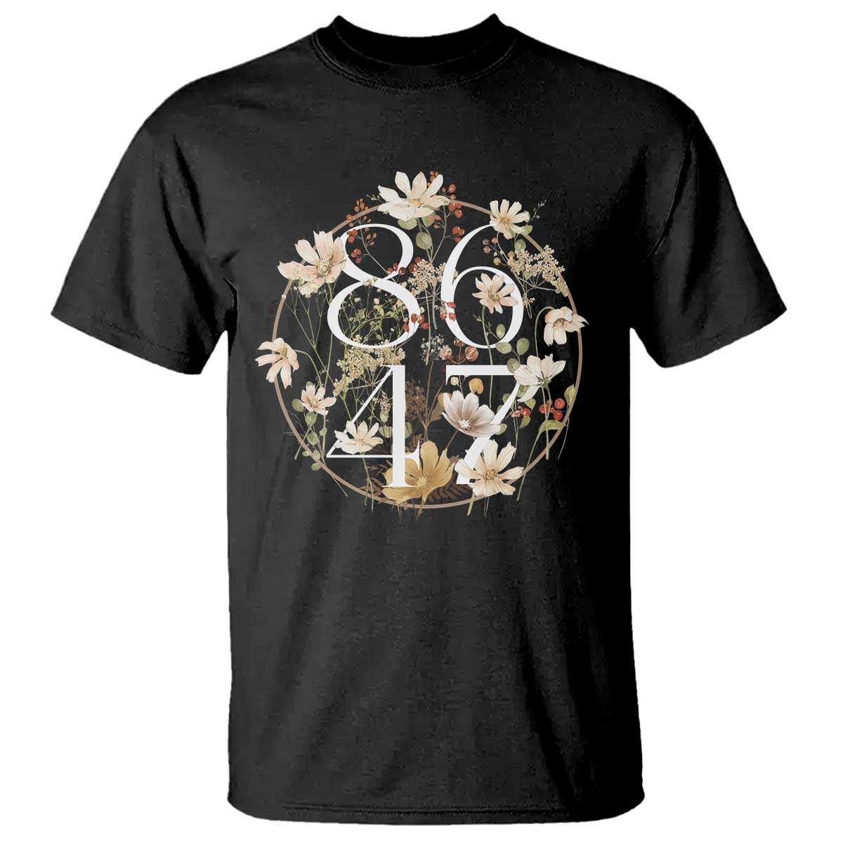 Retro 8647 T Shirt Subtle FDT Wild Flower Aesthetic - Wonder Print Shop