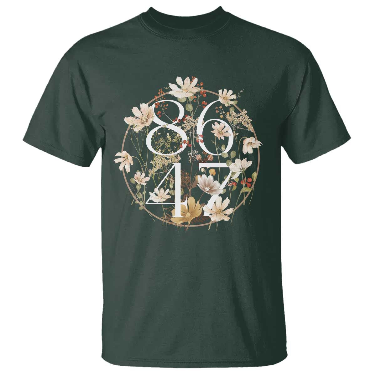 Retro 8647 T Shirt Subtle FDT Wild Flower Aesthetic - Wonder Print Shop