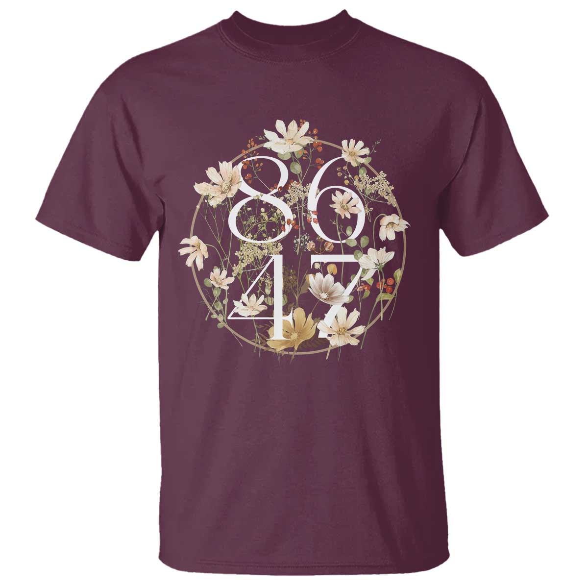 Retro 8647 T Shirt Subtle FDT Wild Flower Aesthetic - Wonder Print Shop