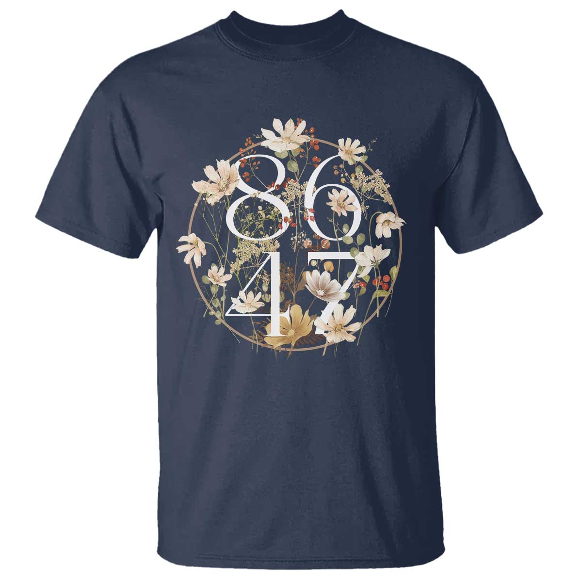 Retro 8647 T Shirt Subtle FDT Wild Flower Aesthetic - Wonder Print Shop