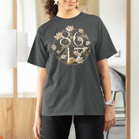 Retro 8647 T Shirt For Women Subtle FDT Wild Flower Aesthetic - Wonder Print Shop