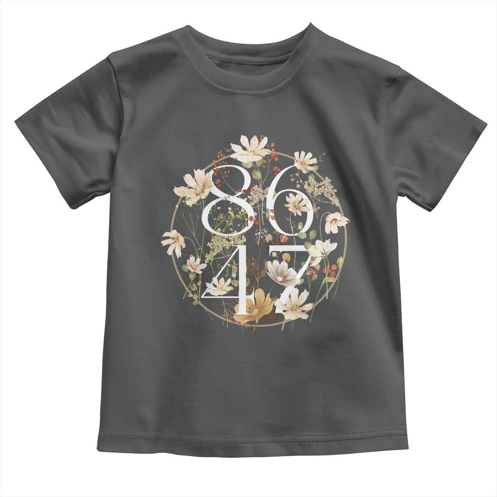 Retro 8647 Toddler T Shirt Subtle FDT Wild Flower Aesthetic - Wonder Print Shop