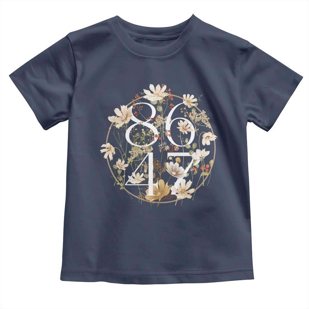 Retro 8647 Toddler T Shirt Subtle FDT Wild Flower Aesthetic - Wonder Print Shop