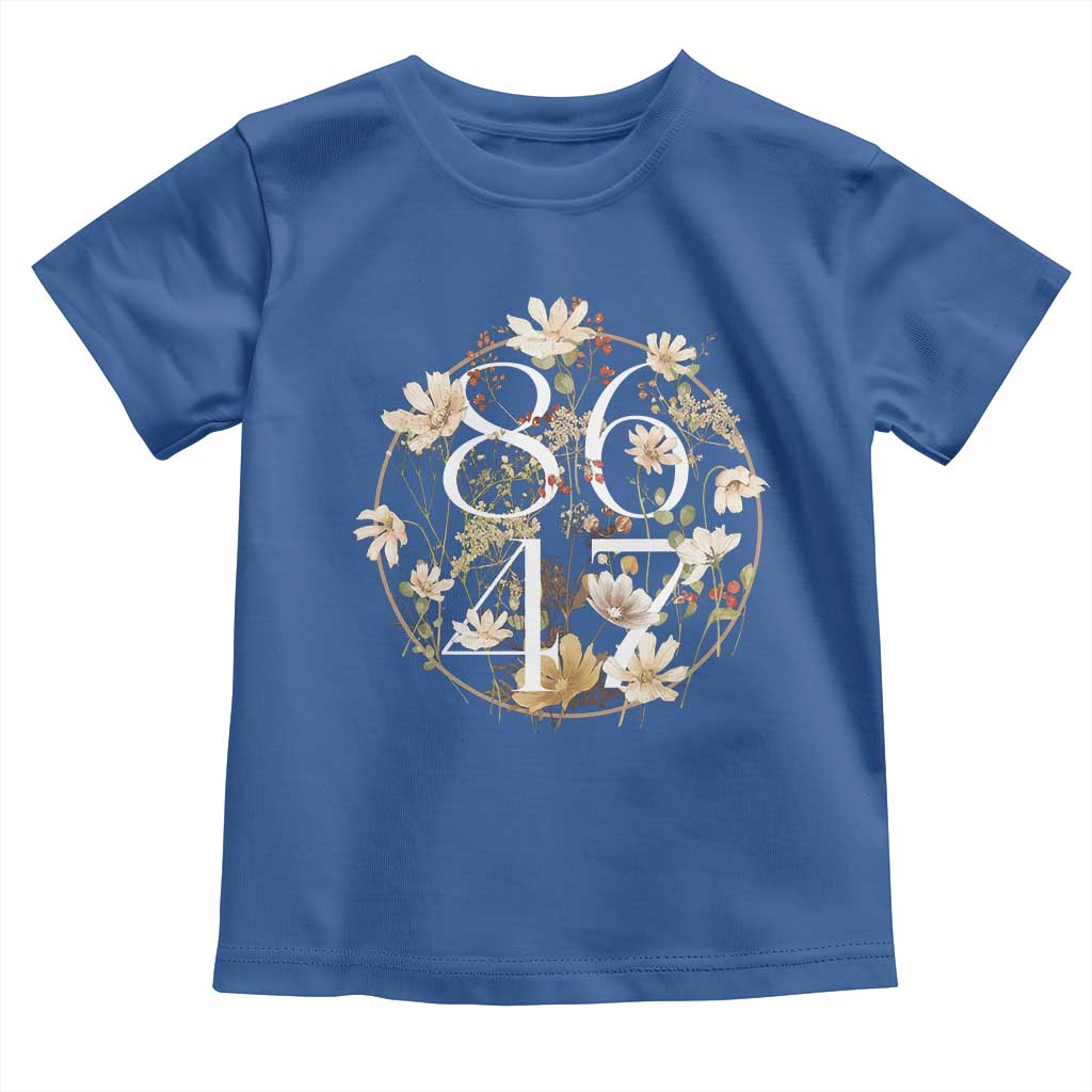 Retro 8647 Toddler T Shirt Subtle FDT Wild Flower Aesthetic - Wonder Print Shop