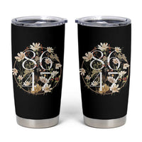 Retro 8647 Tumbler Cup Subtle FDT Wild Flower Aesthetic - Wonder Print Shop