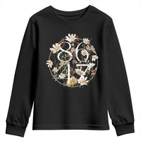 Retro 8647 Youth Sweatshirt Subtle FDT Wild Flower Aesthetic - Wonder Print Shop