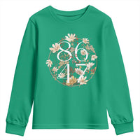 Retro 8647 Youth Sweatshirt Subtle FDT Wild Flower Aesthetic - Wonder Print Shop