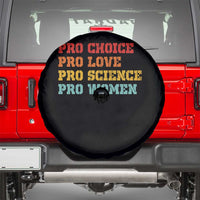 Pro Choice Pro Love Pro Science Pro Women Spare Tire Cover Retro Equal Rights - Wonder Print Shop