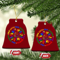 Pro Choice Women Rights Ceramic Ornament Equal Rights Multicolored Flowers - Wonder Print Shop