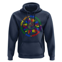 Pro Choice Women Rights Hoodie Equal Rights Multicolored Flowers - Wonder Print Shop
