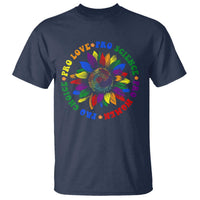 Pro Choice Women Rights T Shirt Equal Rights Multicolored Flowers - Wonder Print Shop