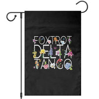 Subtle FDT Floral Garden Flag Foxtrot Delta Tango Flower Resist