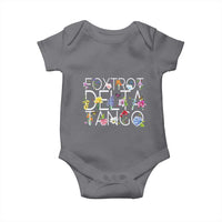 Subtle FDT Floral Baby Onesie Foxtrot Delta Tango Flower Resist