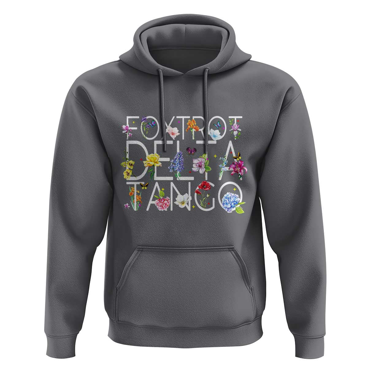 Subtle FDT Floral Hoodie Foxtrot Delta Tango Flower Resist