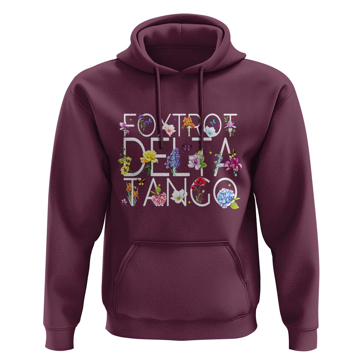 Subtle FDT Floral Hoodie Foxtrot Delta Tango Flower Resist