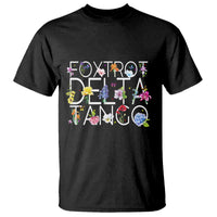 Subtle FDT Floral T Shirt Foxtrot Delta Tango Flower Resist