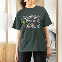 Subtle FDT Floral T Shirt For Women Foxtrot Delta Tango Flower Resist