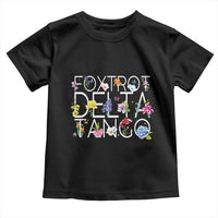 Subtle FDT Floral Toddler T Shirt Foxtrot Delta Tango Flower Resist