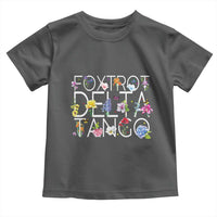 Subtle FDT Floral Toddler T Shirt Foxtrot Delta Tango Flower Resist