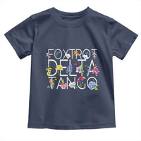 Subtle FDT Floral Toddler T Shirt Foxtrot Delta Tango Flower Resist