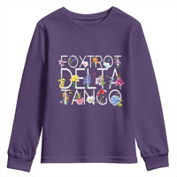 Subtle FDT Floral Youth Sweatshirt Foxtrot Delta Tango Flower Resist