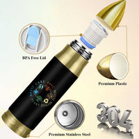 Earth Day Environment Bullet Tumbler Save Bees Rescue Animals Recycle Plastic