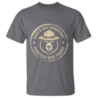 Earth Day Protect Our Parks T Shirt Vintage Retro Bear