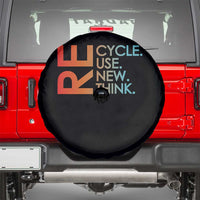 Environmental Activism Spare Tire Cover Recycle Reuse Renew Rethink Earth Day