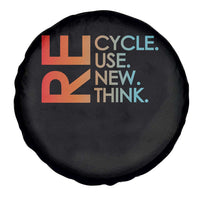 Environmental Activism Spare Tire Cover Recycle Reuse Renew Rethink Earth Day