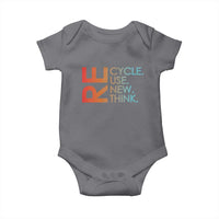 Environmental Activism Baby Onesie Recycle Reuse Renew Rethink Earth Day