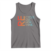 Environmental Activism Tank Top Recycle Reuse Renew Rethink Earth Day