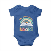 Ban The Fascists Save The Books Baby Onesie Funny Book Lovers Librarian Book Nerd