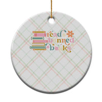 Vintage Read Banned Books Ceramic Ornament - Wonder Print Shop