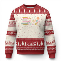 Vintage Read Banned Books Ugly Christmas Sweater - Wonder Print Shop