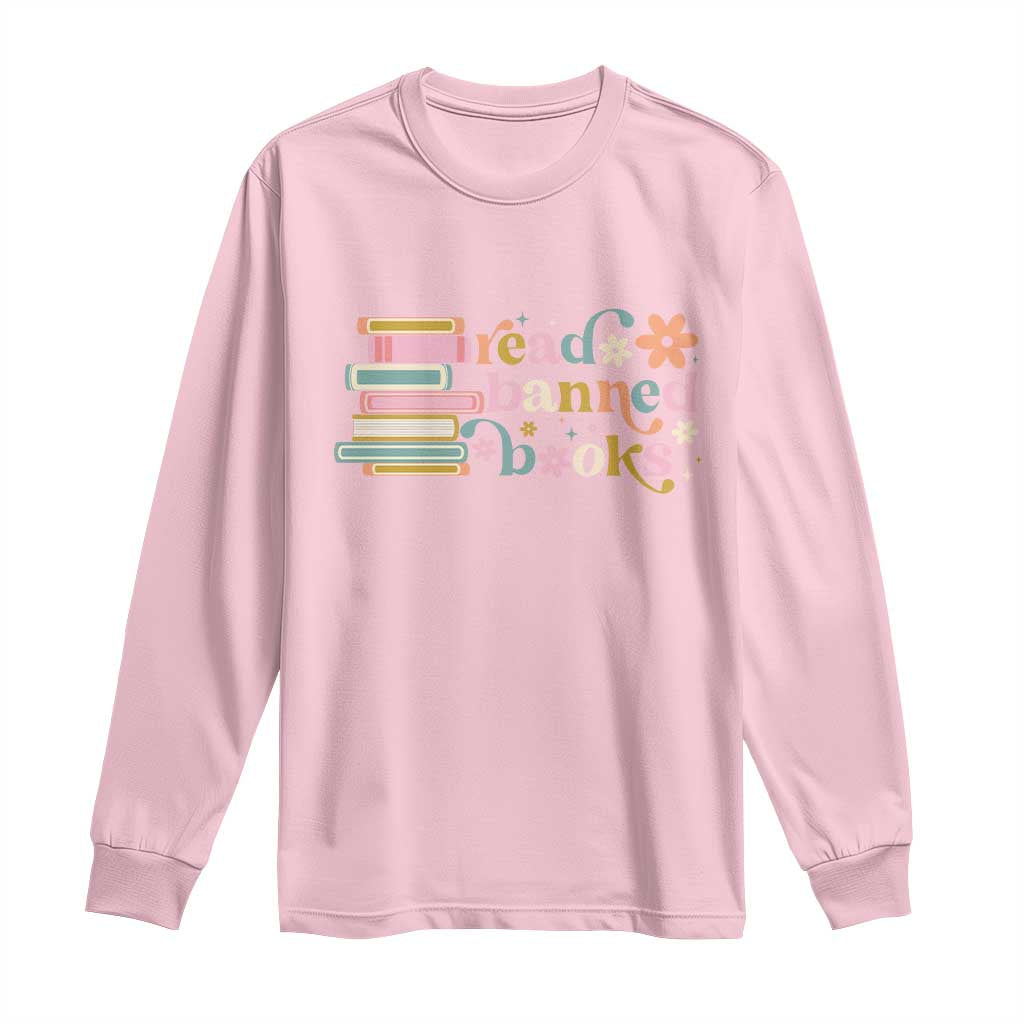Vintage Read Banned Books Long Sleeve Shirt - Wonder Print Shop