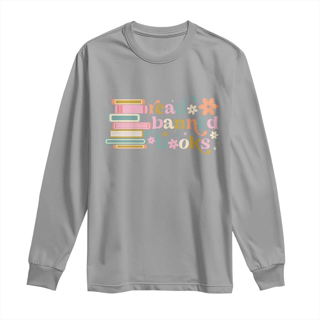 Vintage Read Banned Books Long Sleeve Shirt - Wonder Print Shop