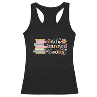 Vintage Read Banned Books Racerback Tank Top - Wonder Print Shop
