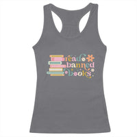 Vintage Read Banned Books Racerback Tank Top - Wonder Print Shop