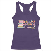 Vintage Read Banned Books Racerback Tank Top - Wonder Print Shop