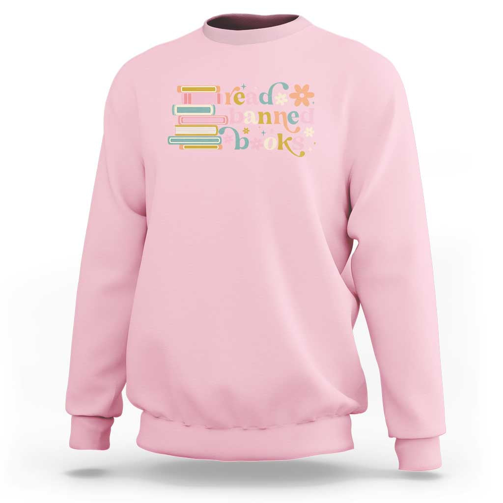 Vintage Read Banned Books Sweatshirt - Wonder Print Shop