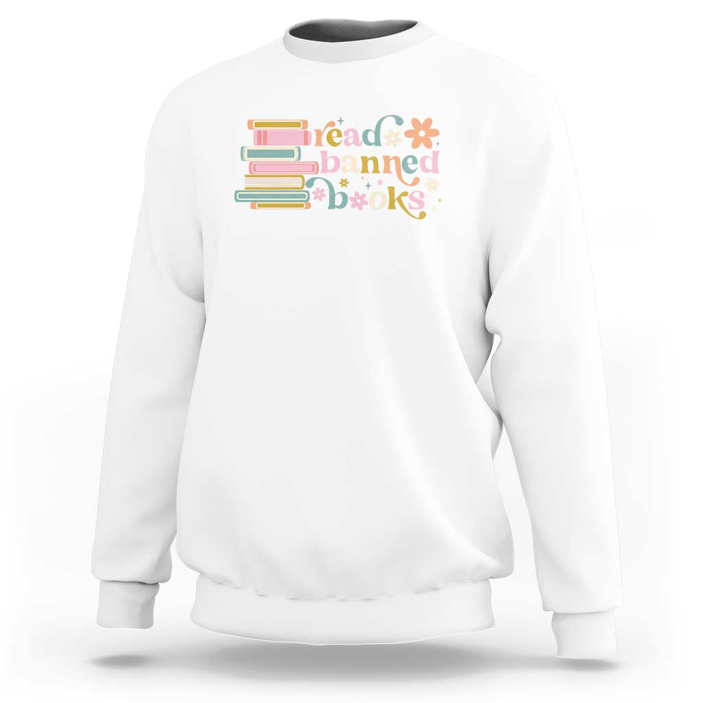 Vintage Read Banned Books Sweatshirt - Wonder Print Shop