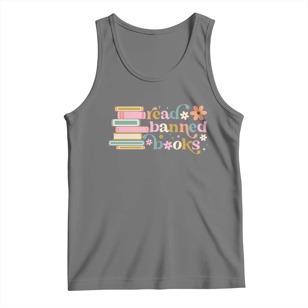 Vintage Read Banned Books Tank Top - Wonder Print Shop