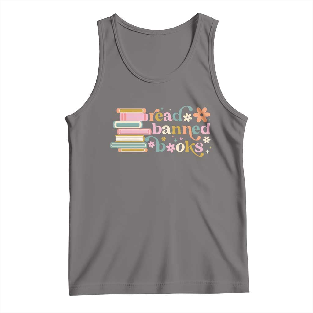 Vintage Read Banned Books Tank Top - Wonder Print Shop