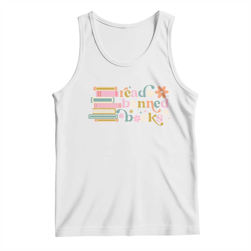 Vintage Read Banned Books Tank Top - Wonder Print Shop