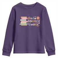 Vintage Read Banned Books Youth Sweatshirt - Wonder Print Shop