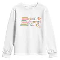 Vintage Read Banned Books Youth Sweatshirt - Wonder Print Shop