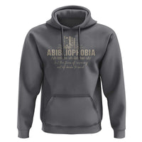 Abibliophobia Hoodie Funny Reading Bookworm Book Lover Reader Gift - Wonder Print Shop