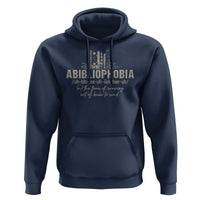 Abibliophobia Hoodie Funny Reading Bookworm Book Lover Reader Gift - Wonder Print Shop